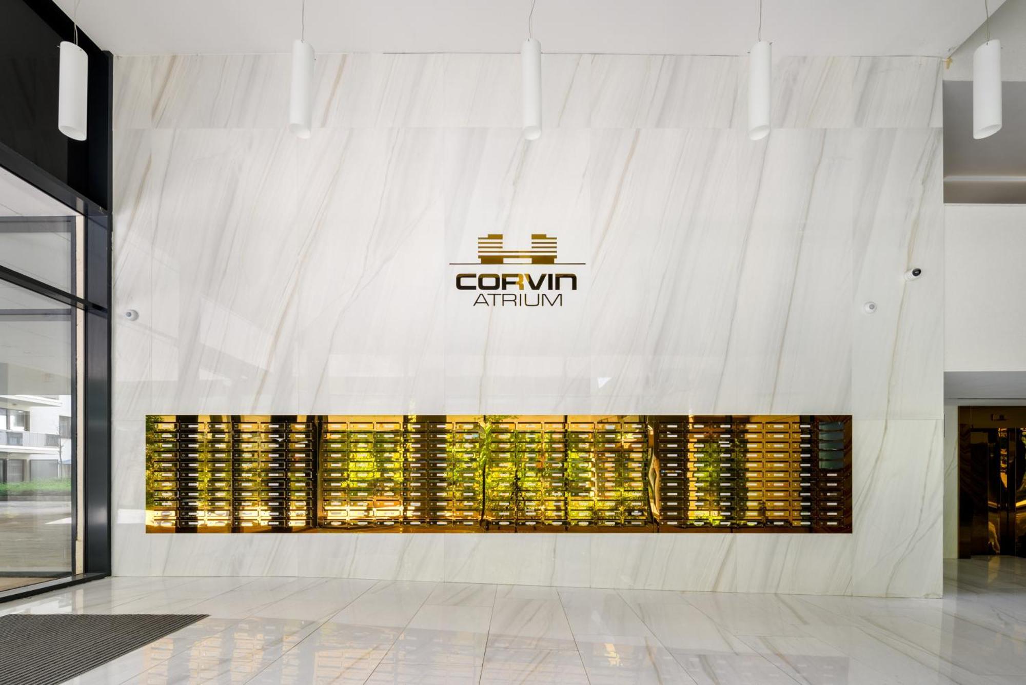 Atrium Residence Deluxe Suite-Free Parking Garage Same Building Budapest Extérieur photo